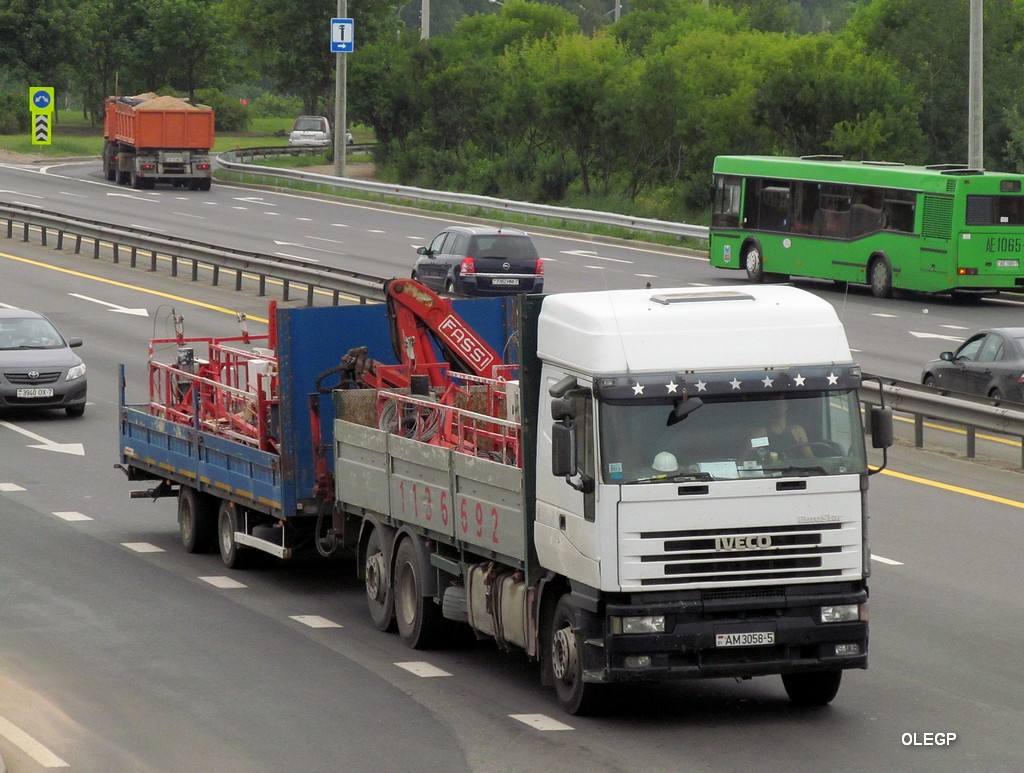 Минская область, № АМ 3058-5 — IVECO EuroStar