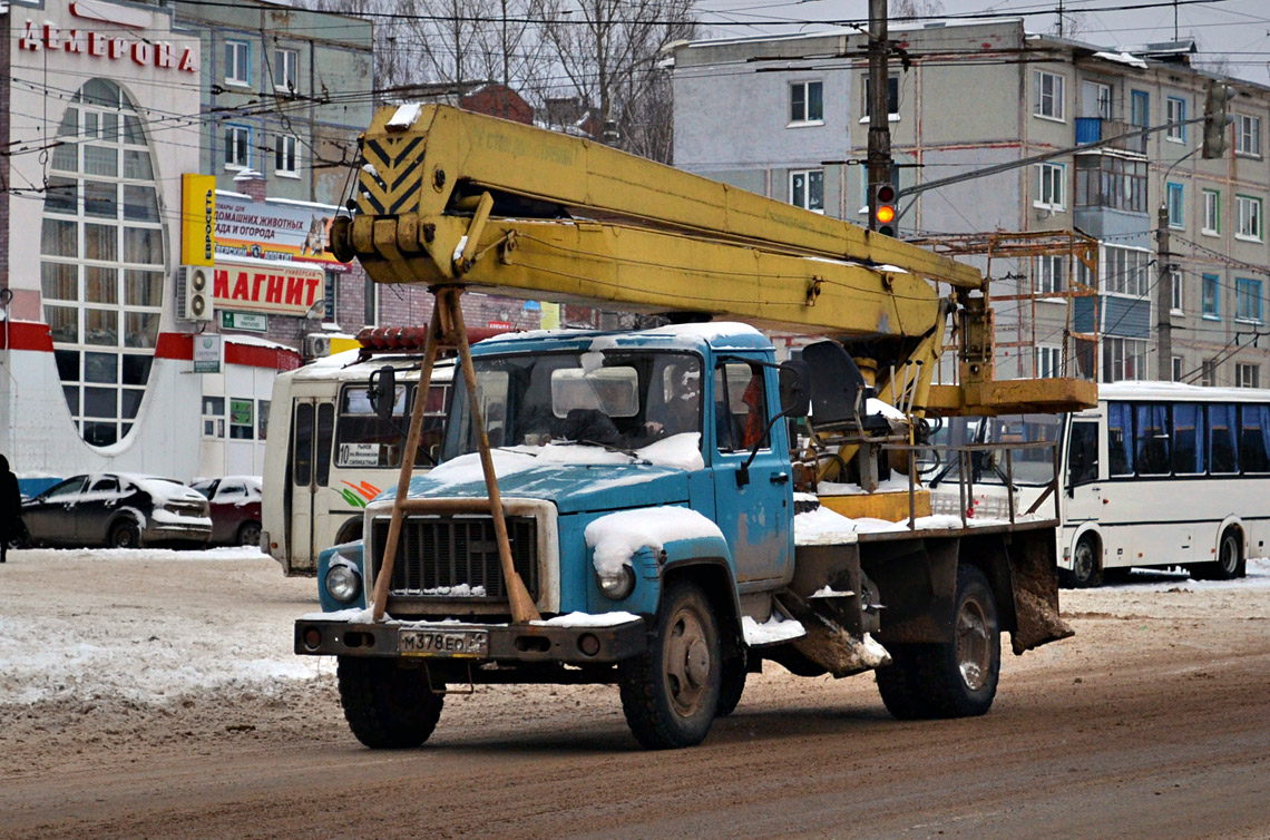 Калужская область, № М 378 ЕО 71 — ГАЗ-3307