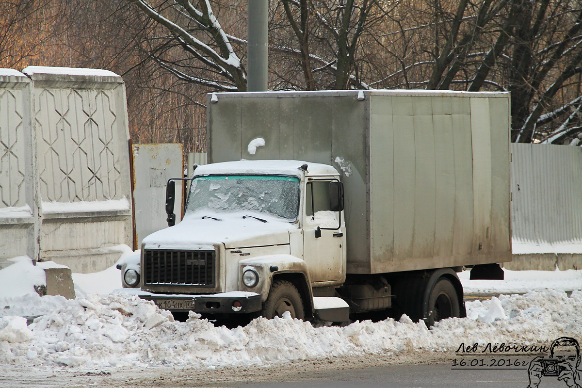 Москва, № К 164 НХ 177 — ГАЗ-3309