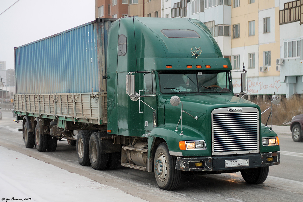 Саха (Якутия), № О 727 ЕУ 14 — Freightliner FLD 120