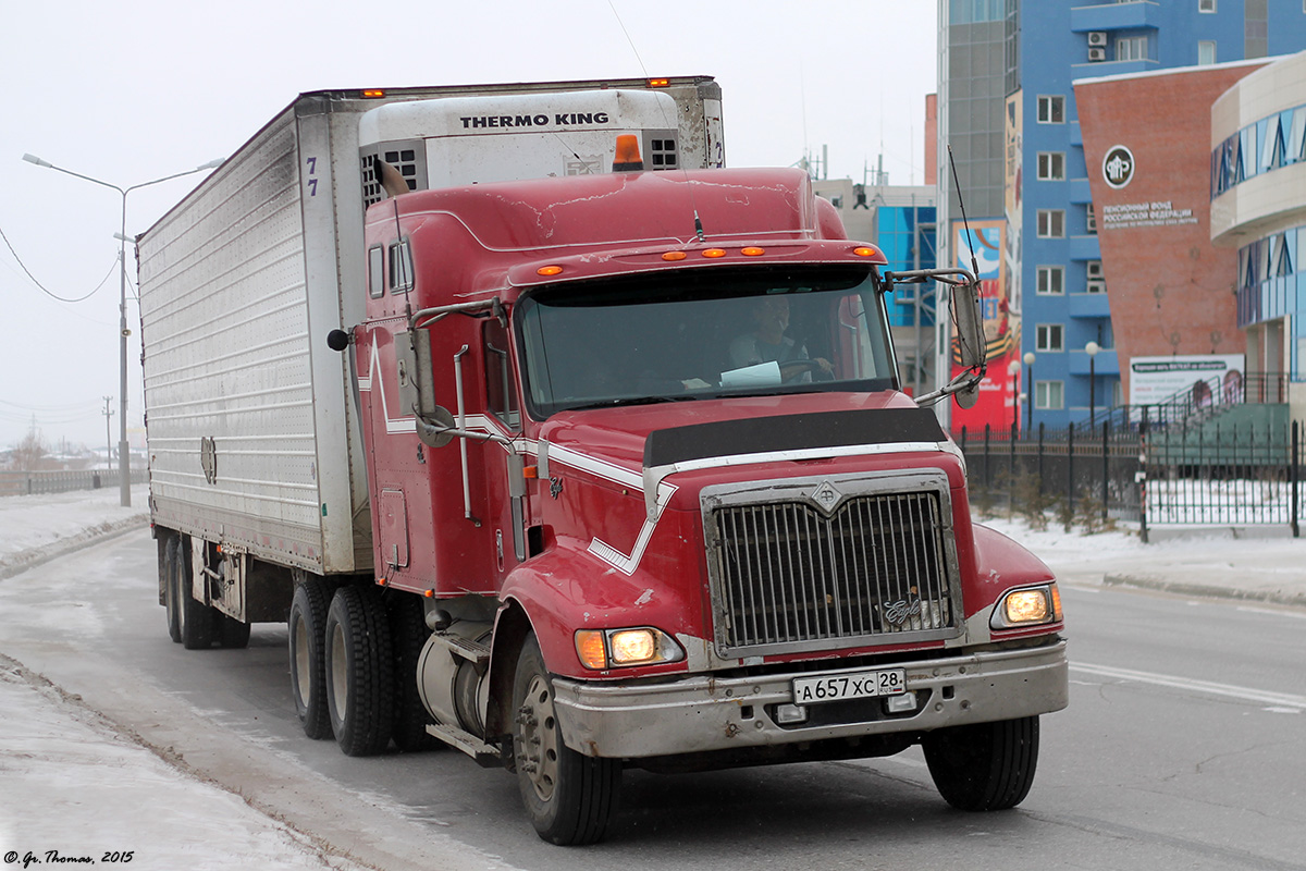 Амурская область, № А 657 ХС 28 — International 9200