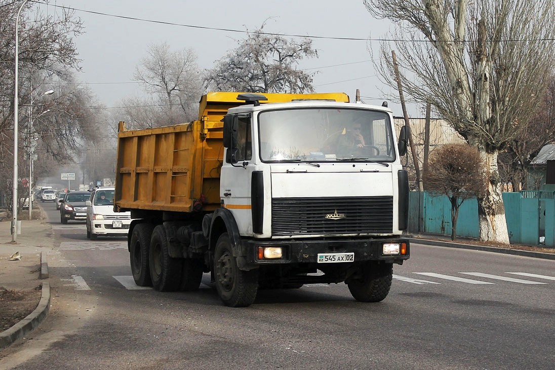 Алматы, № 545 AX 02 — МАЗ-551605