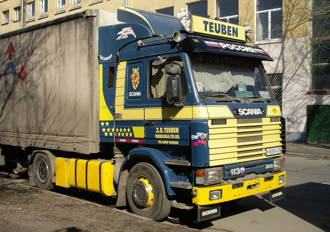 Московская область, № У 828 РА 90 — Scania (II) R113M