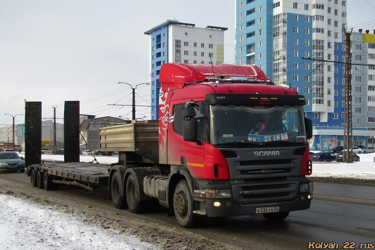 Алтайский край, № Е 336 УА 22 — Scania ('2004) P380