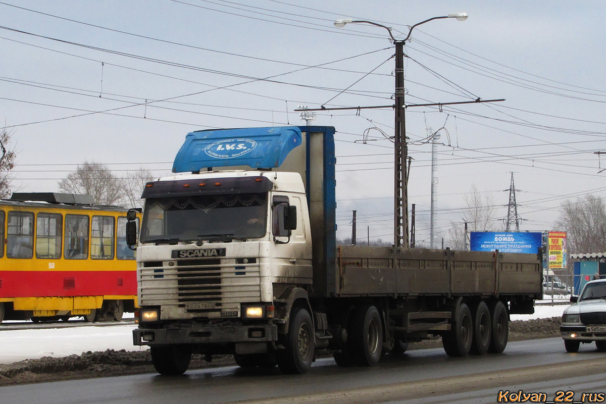 Алтайский край, № К 035 ТА 22 — Scania (II) R113M