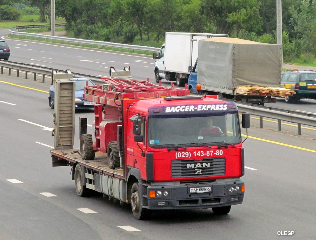 Минская область, № АН 6698-5 — MAN F2000 (общая модель)