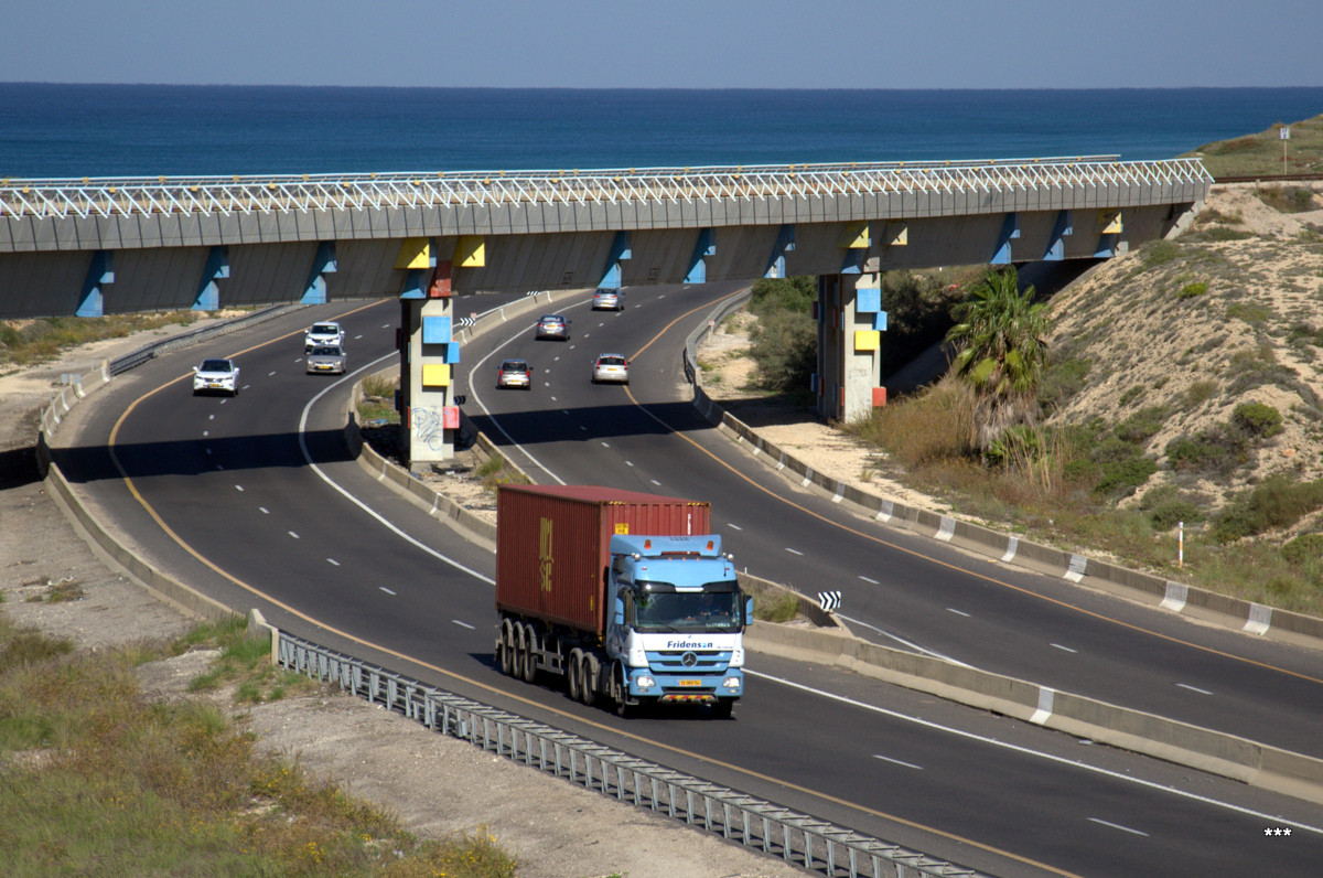 Израиль, № 13-960-54 — Mercedes-Benz Actros ('2009) 2644