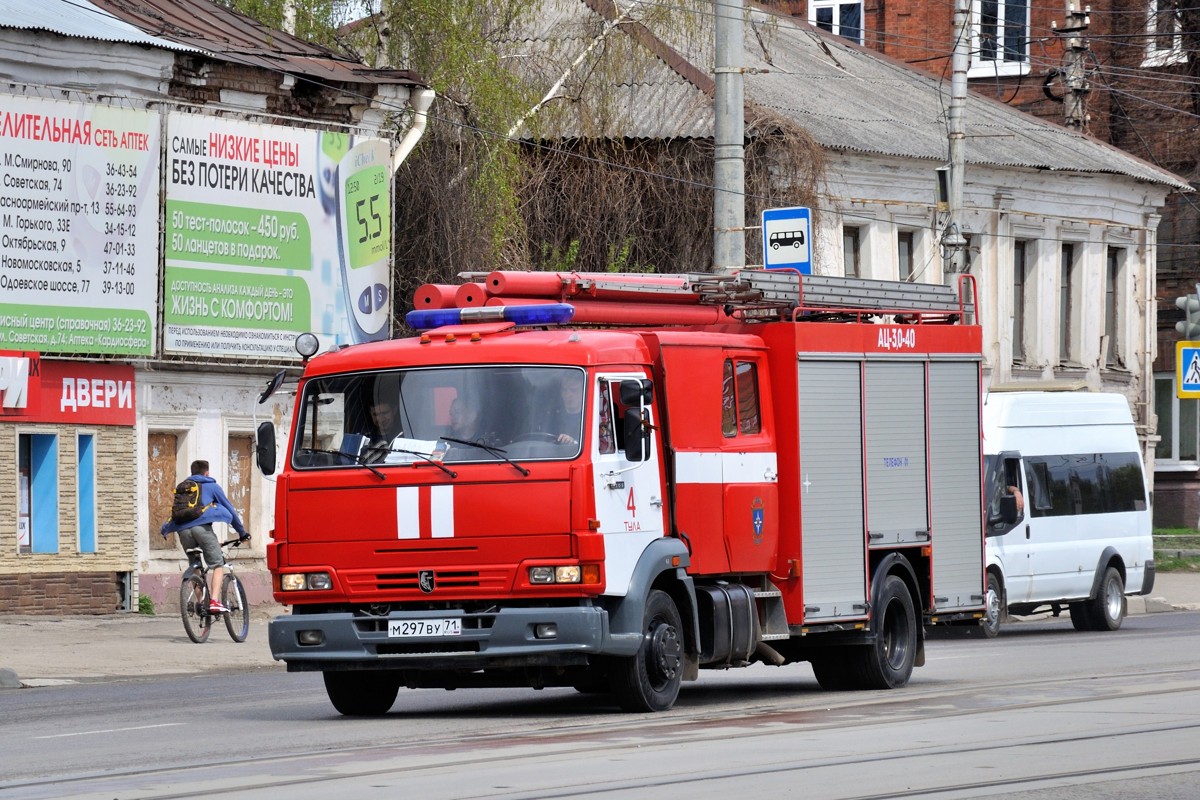 Тульская область, № М 297 ВУ 71 — КамАЗ-4308-H3