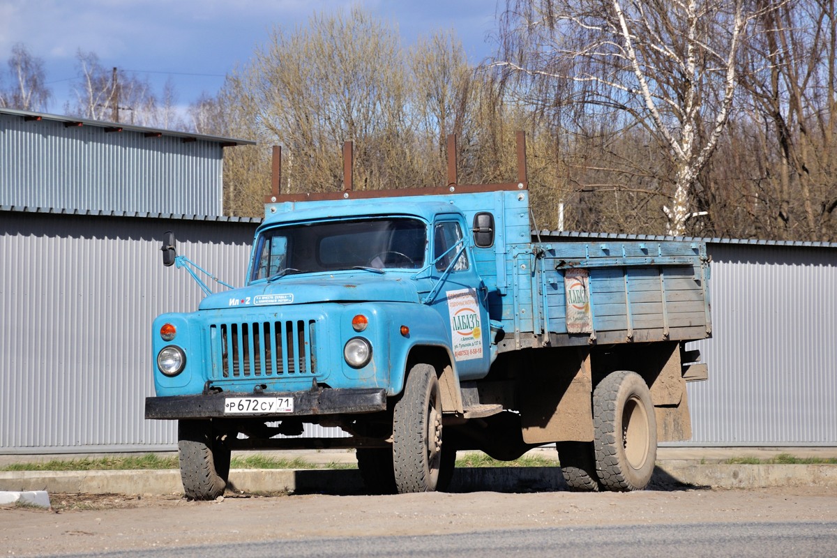 Тульская область, № Р 672 СУ 71 — ГАЗ-53-12