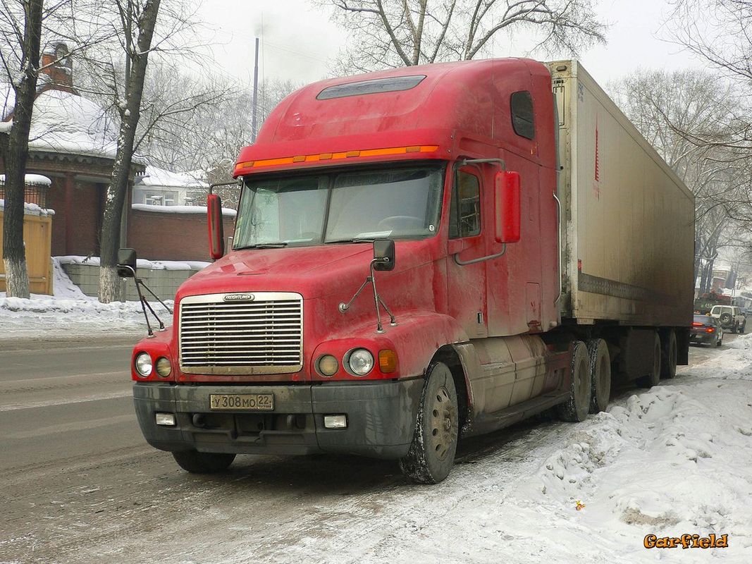 Алтайский край, № У 308 МО 22 — Freightliner Century Class