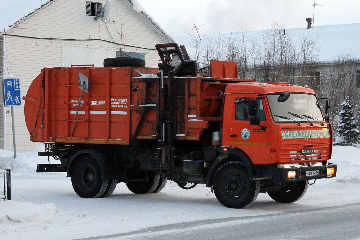 Ямало-Ненецкий автоном.округ, № В 846 СК 89 — КамАЗ-43253 (общая модель)