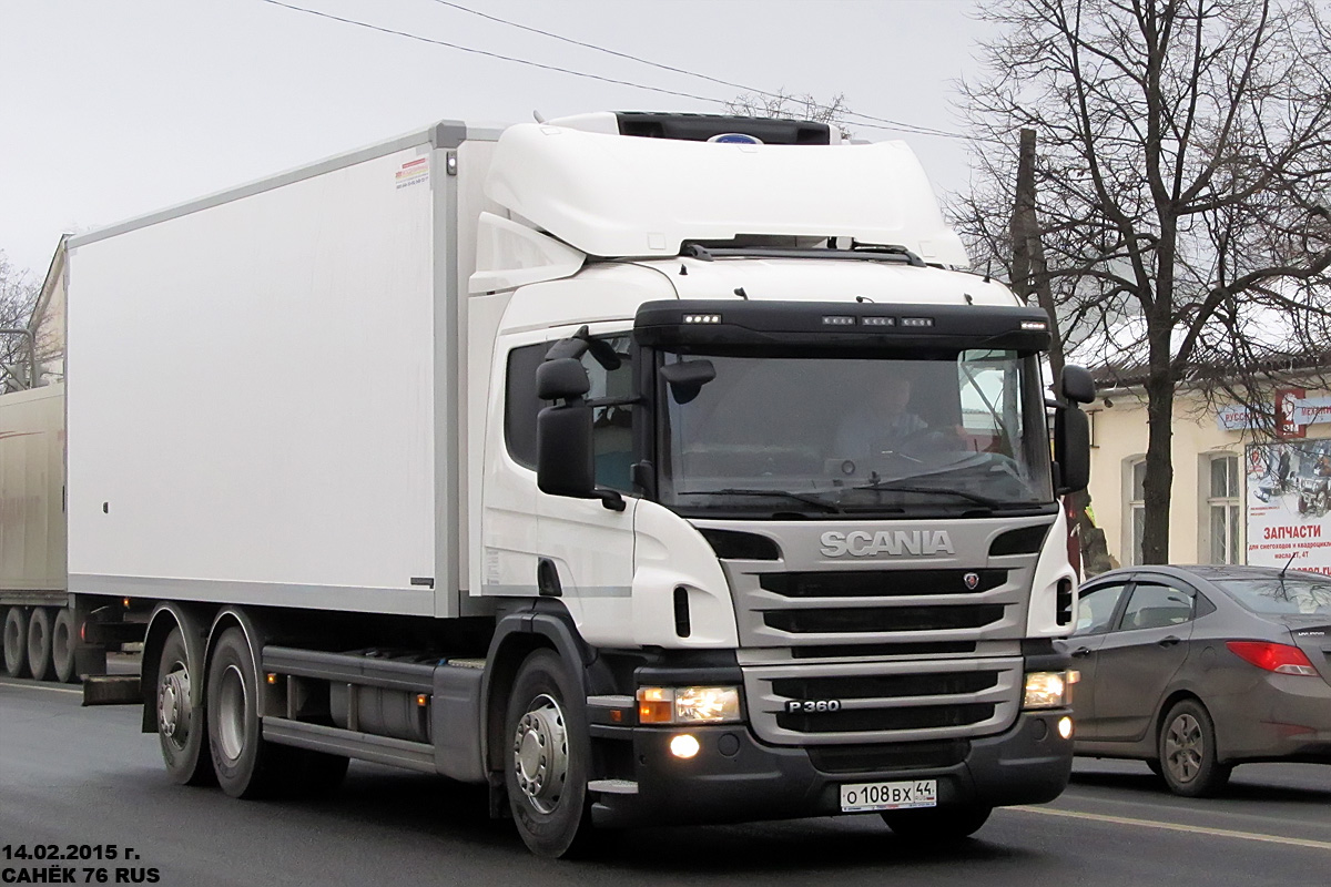 Костромская область, № О 108 ВХ 44 — Scania ('2011) P360