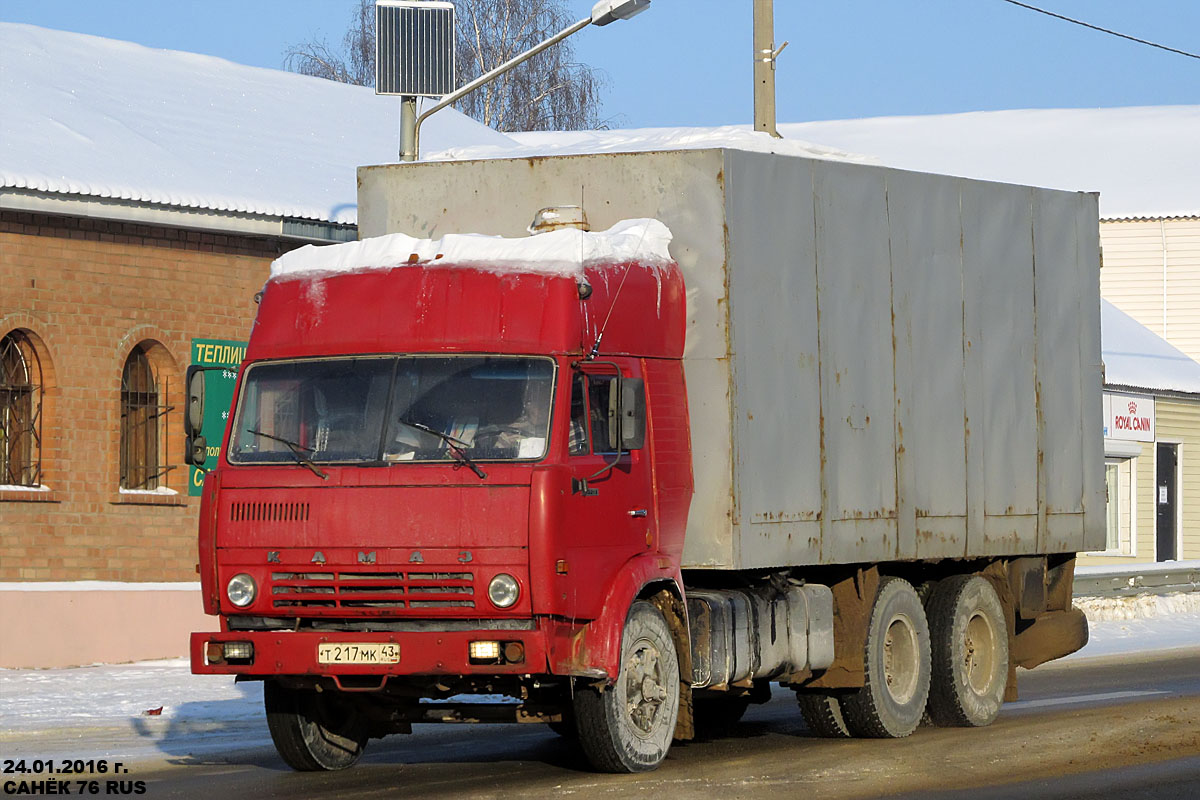 Кировская область, № Т 217 МК 43 — КамАЗ-5320