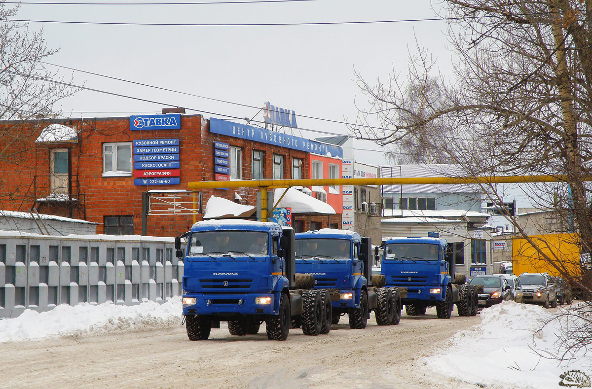 Татарстан — Новые автомобили ПАО "КамАЗ"; Нижегородская область — Новые автомобили