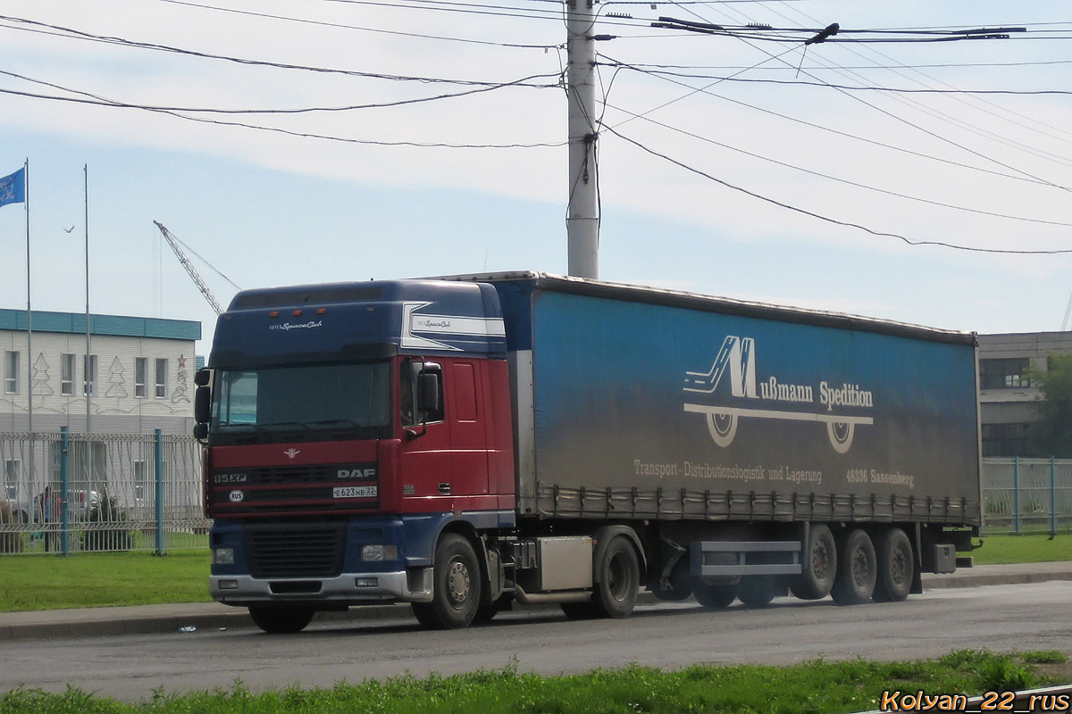 Алтайский край, № Е 623 НВ 22 — DAF 95XF FT