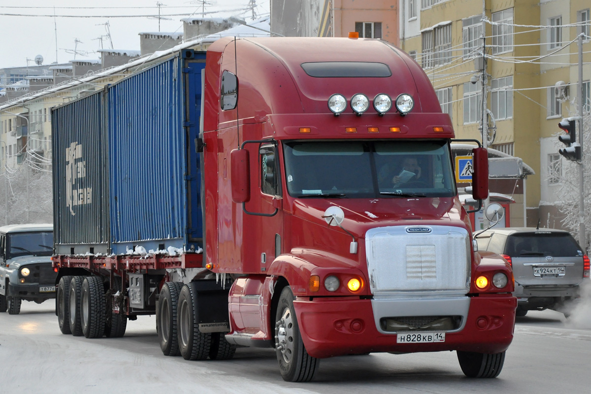 Саха (Якутия), № Н 828 КВ 14 — Freightliner Century Class