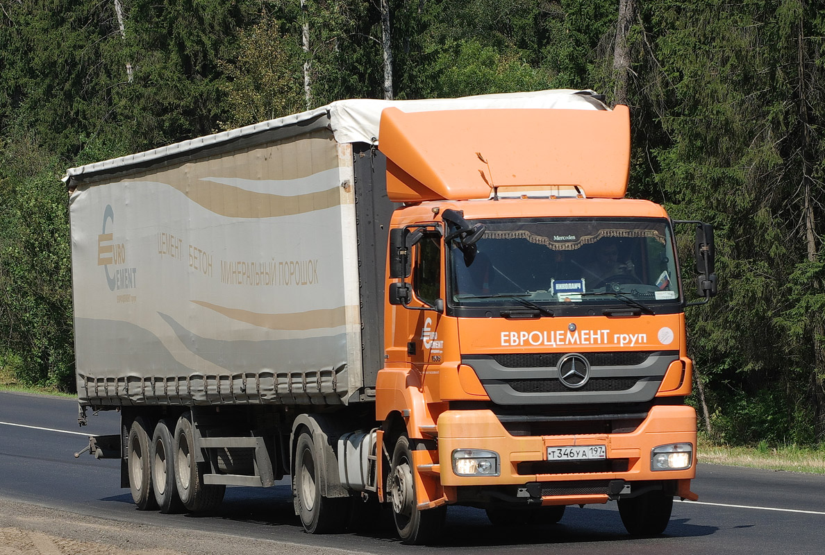 Москва, № Т 346 УА 197 — Mercedes-Benz Axor 1836