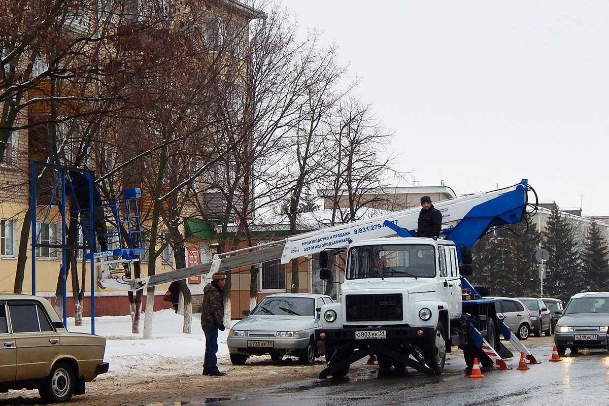 Белгородская область, № О 803 ВК 31 — ГАЗ-3309