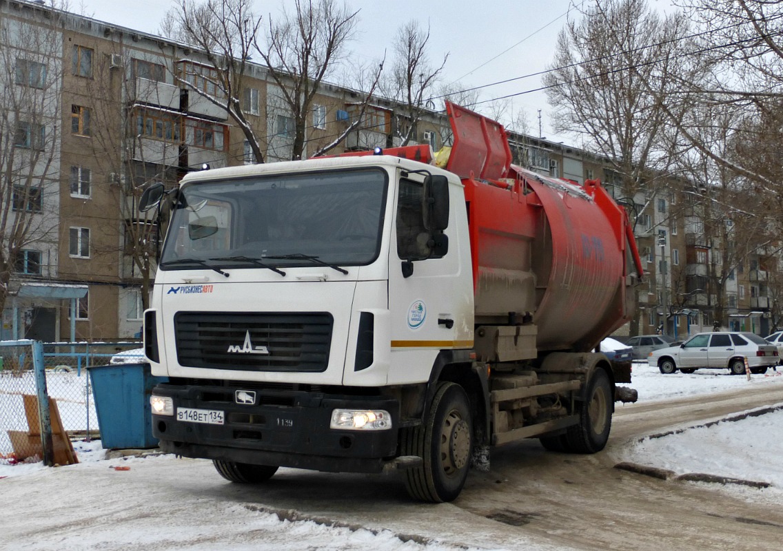 Волгоградская область, № В 148 ЕТ 134 — МАЗ-5340B2