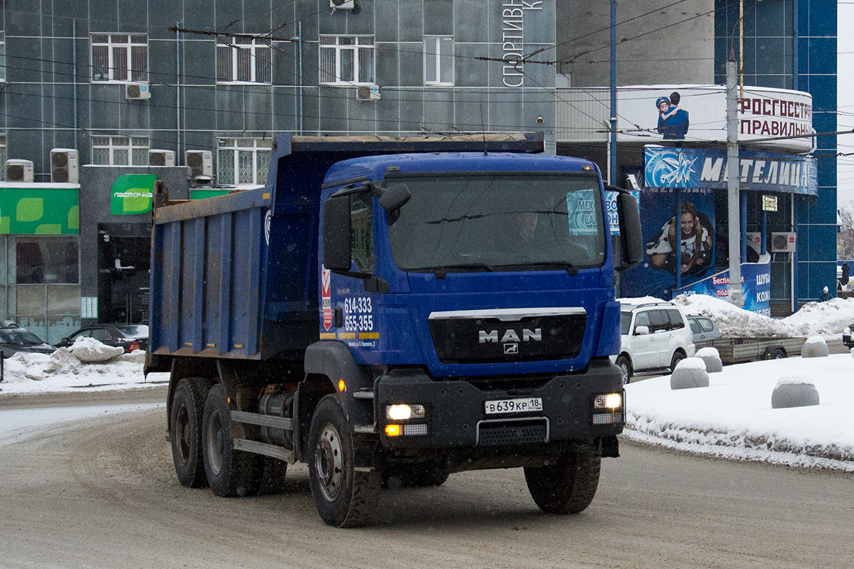 Удмуртия, № В 639 КР 18 — MAN TGS ('2007) 40.390