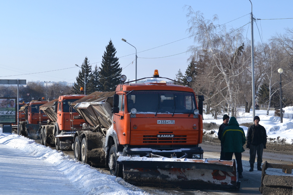 Омская область, № Р 333 НТ 55 — КамАЗ-65115-62