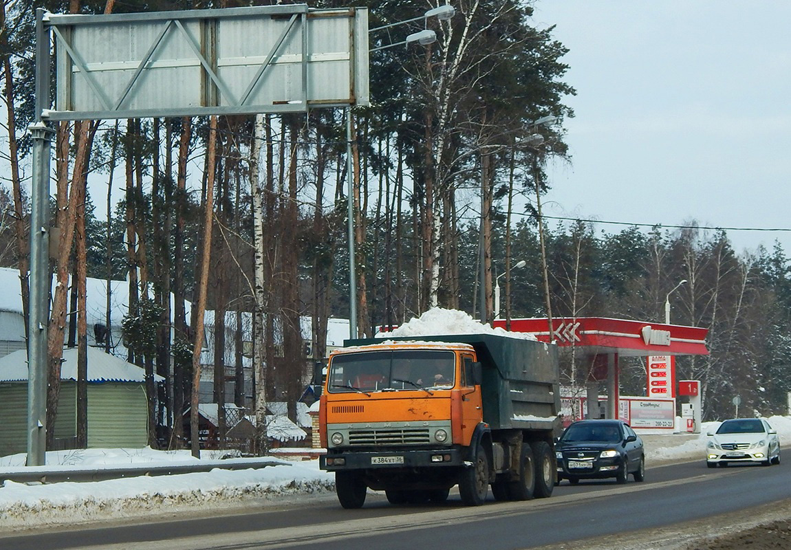 Воронежская область, № К 384 ХТ 36 — КамАЗ-55111 [551110]