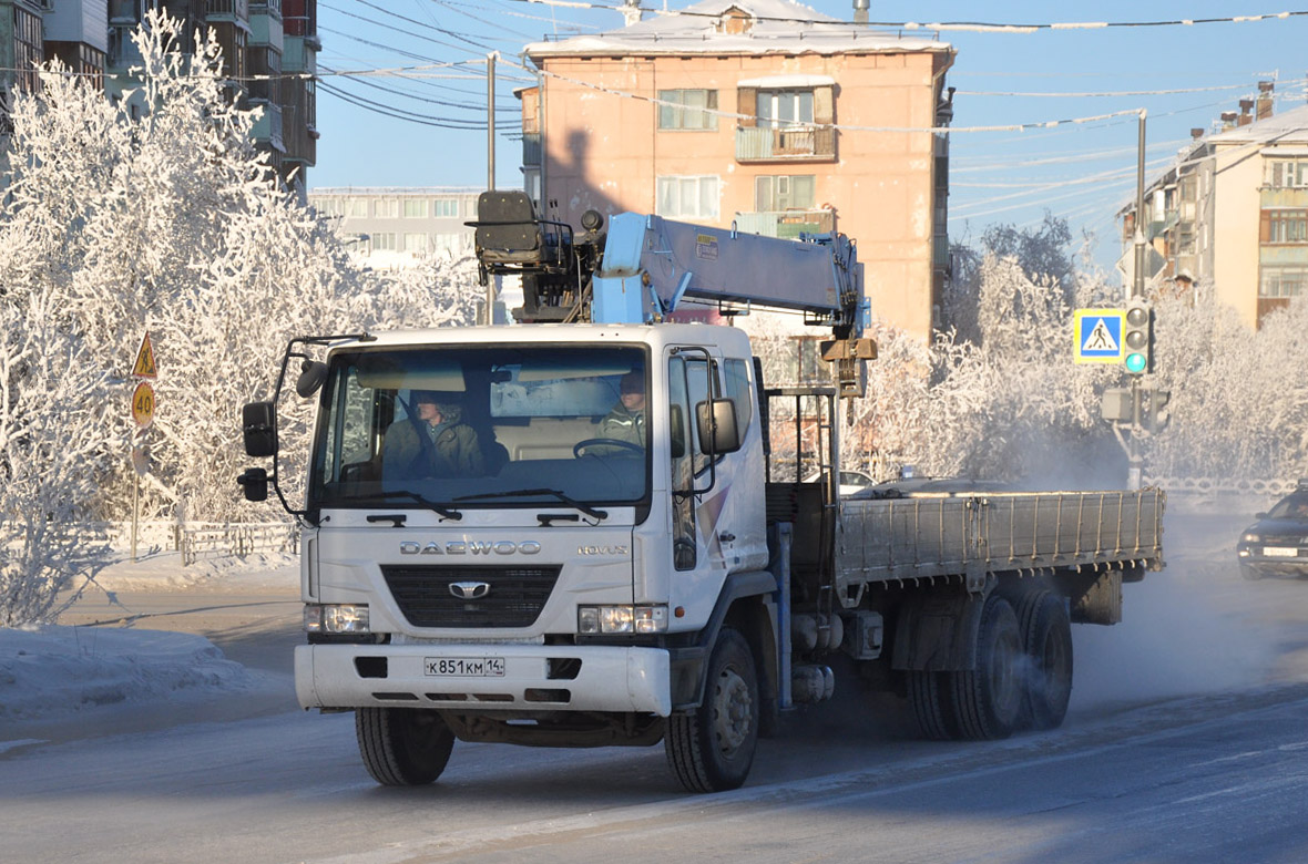 Саха (Якутия), № К 851 КМ 14 — Daewoo Novus