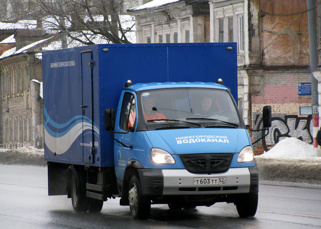 Нижегородская область, № Т 603 ТТ 52 — ГАЗ-33106 "Валдай"