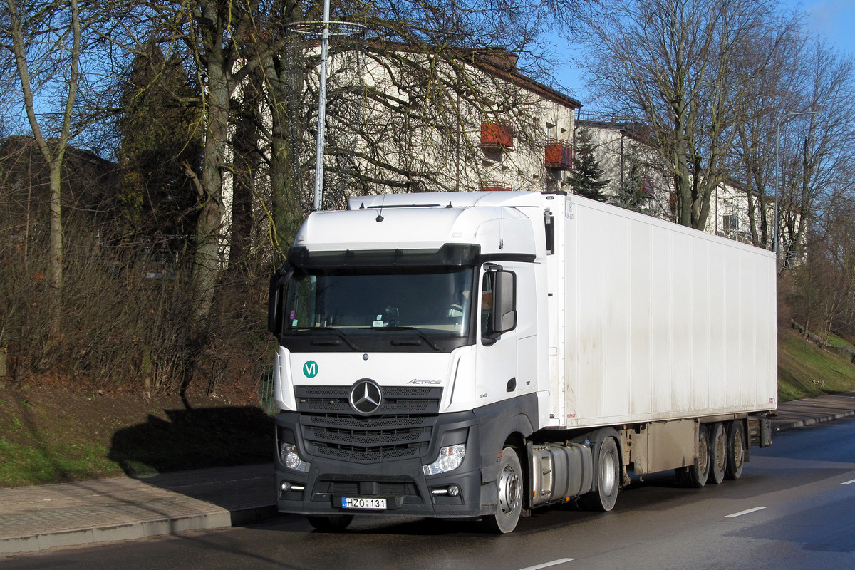 Литва, № HZO 131 — Mercedes-Benz Actros ('2011) 1845