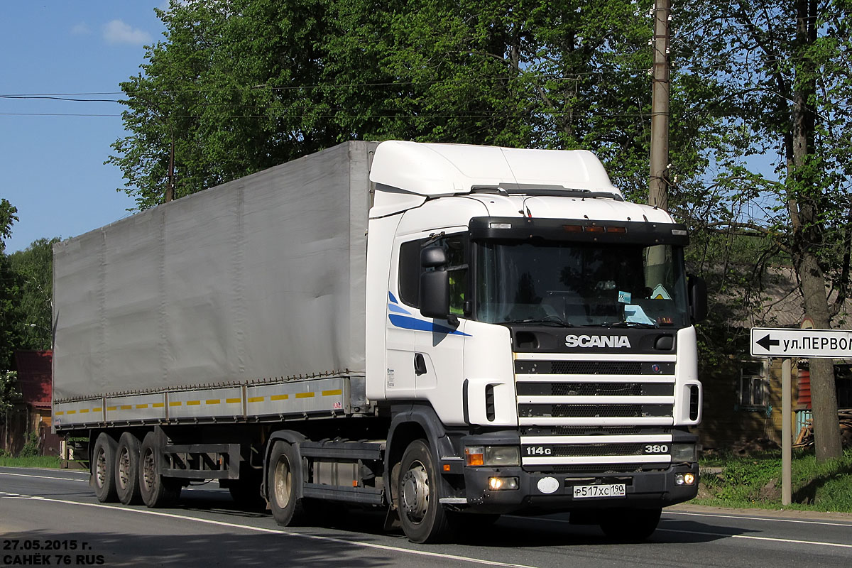 Московская область, № Р 517 ХС 190 — Scania ('1996) R114G