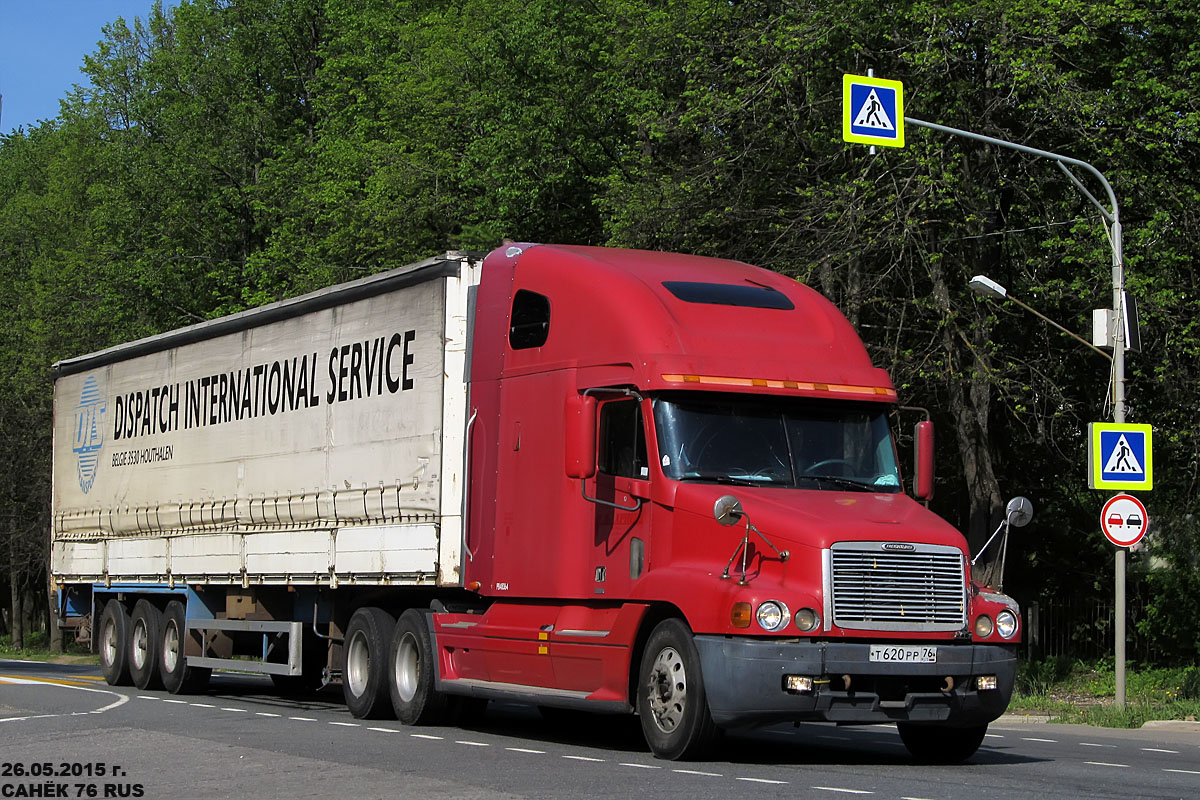 Ярославская область, № Т 620 РР 76 — Freightliner Century Class