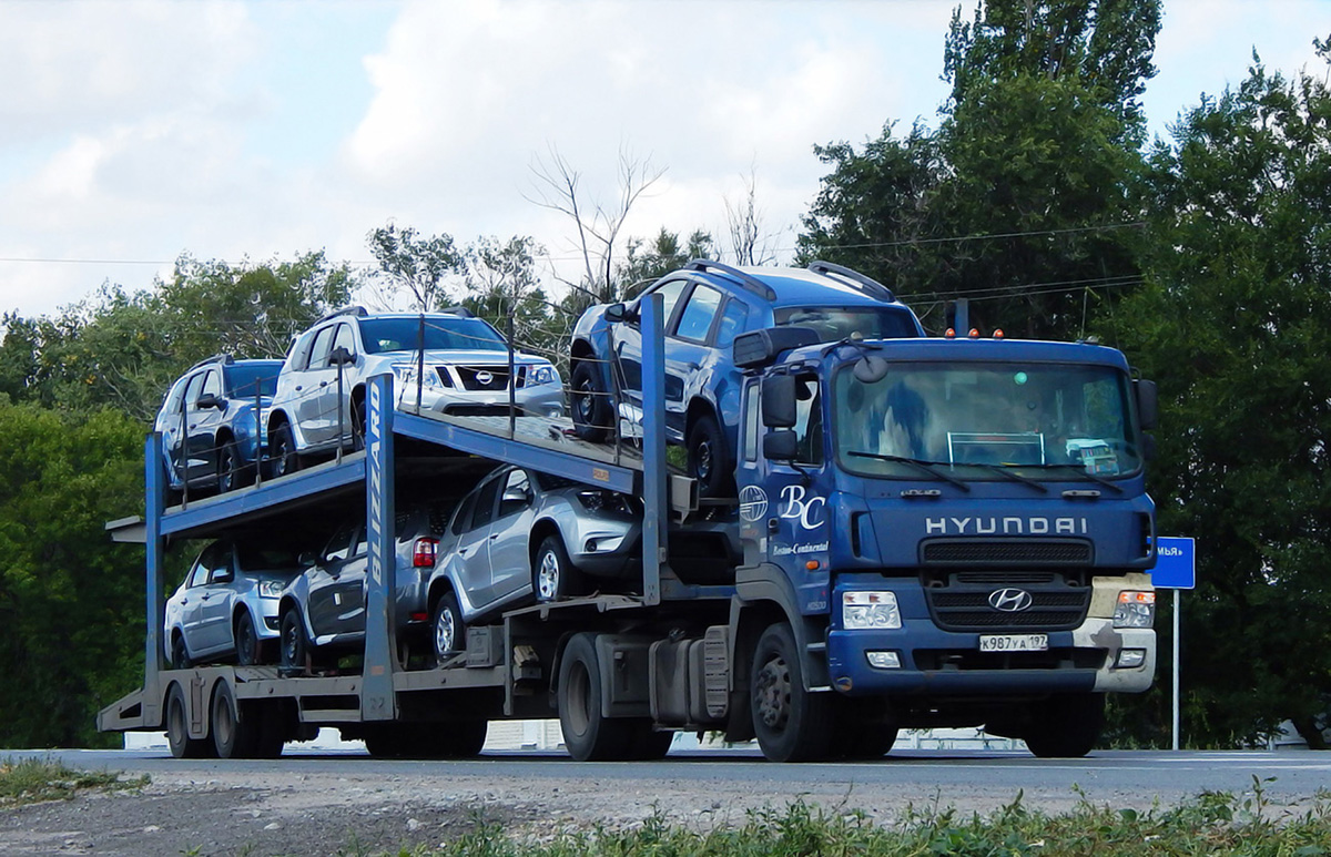 Москва, № К 987 УА 197 — Hyundai Power Truck HD500