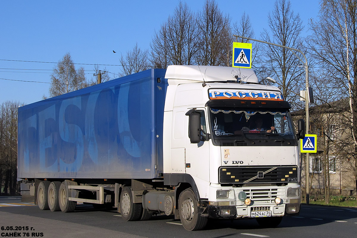 Волгоградская область, № М 624 АС 34 — Volvo ('1993) FH12.380