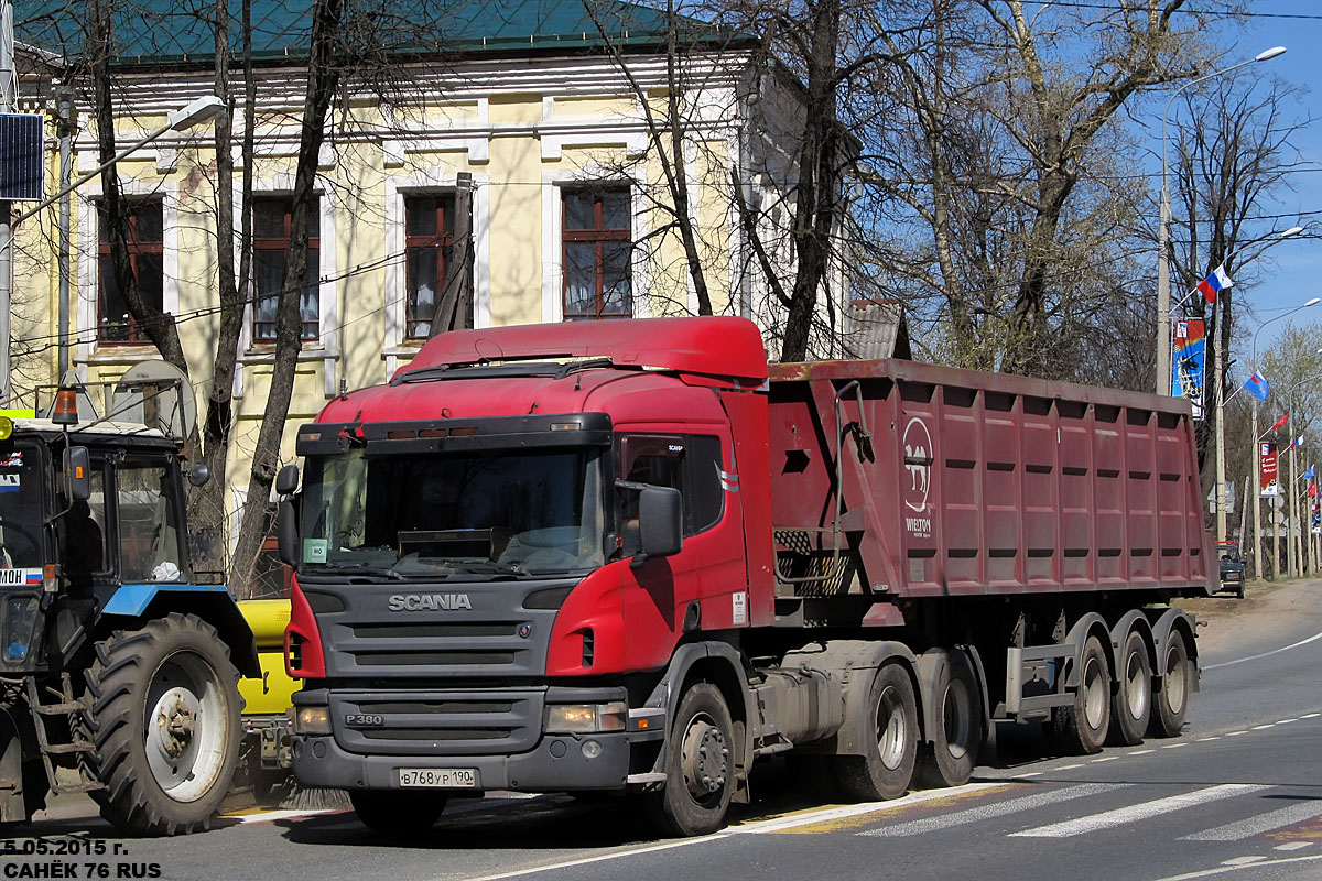 Московская область, № В 768 УР 190 — Scania ('2004) P380