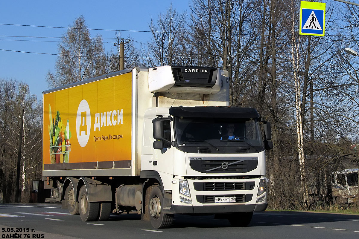 Московская область, № С 893 РТ 190 — Volvo ('2010) FM.370 [X9P]