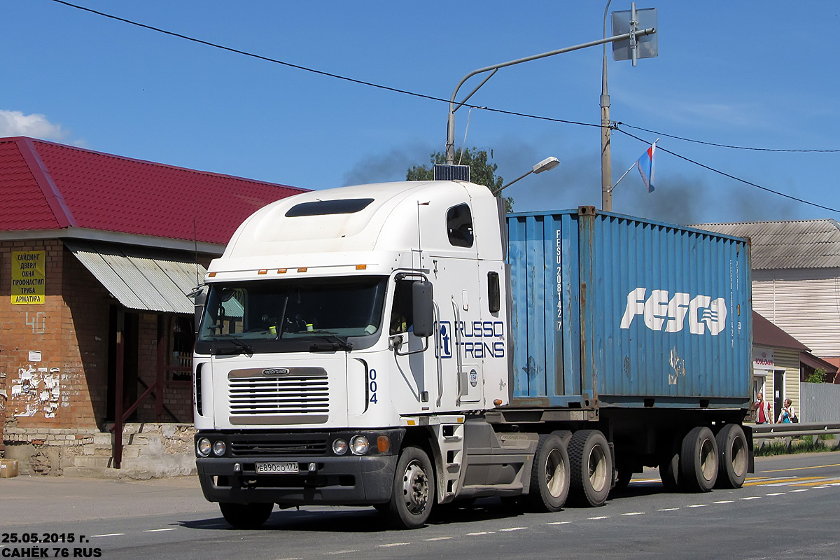 Москва, № Е 890 СО 177 — Freightliner Argosy