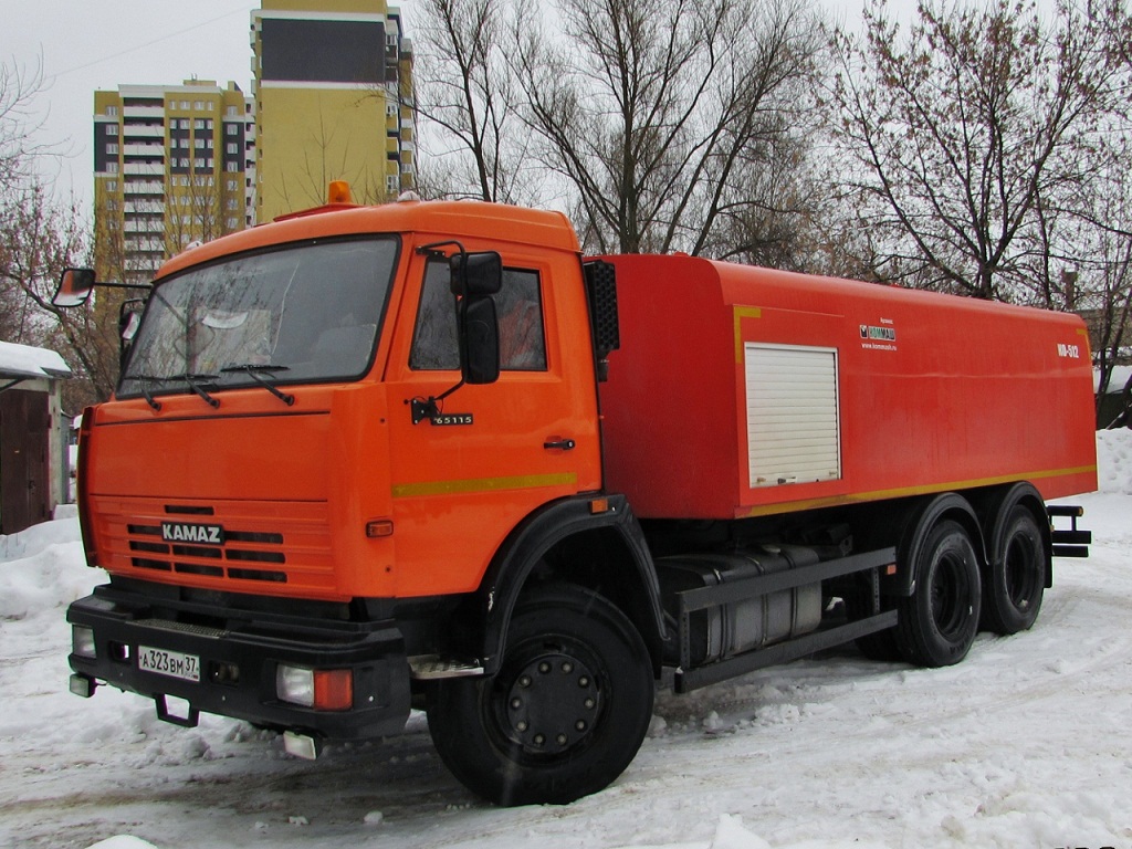 Ивановская область, № А 323 ВМ 37 — КамАЗ-65115-62