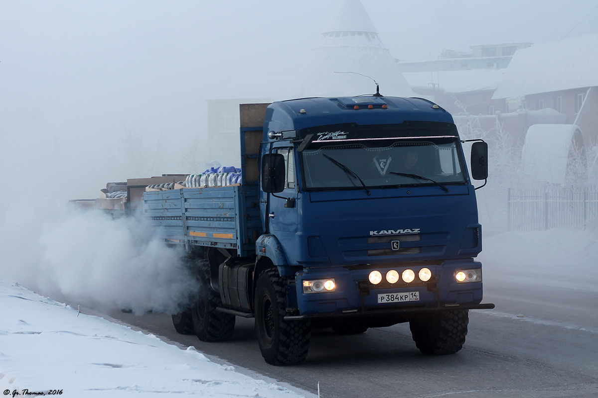 Саха (Якутия), № Р 384 КР 14 — КамАЗ-43118-24