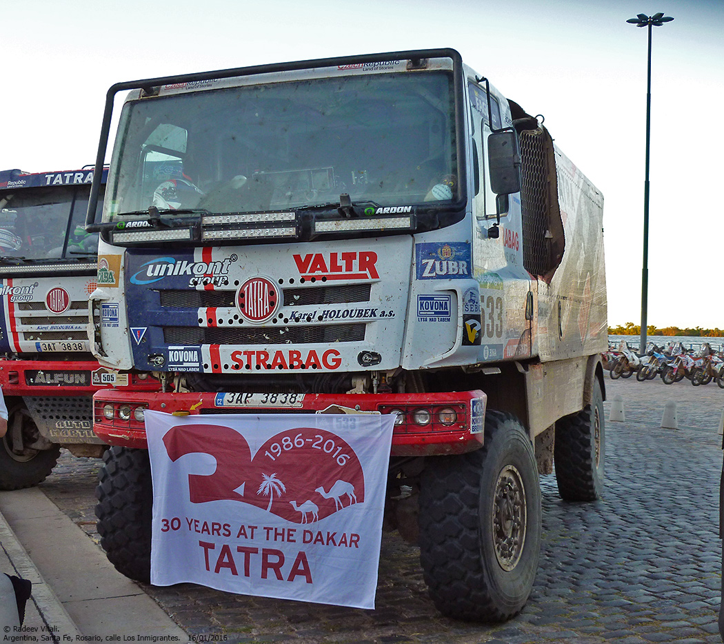 Чехия, № 3AP 3838 — Tatra (общая модель); Ралли Дакар (Аргентина)