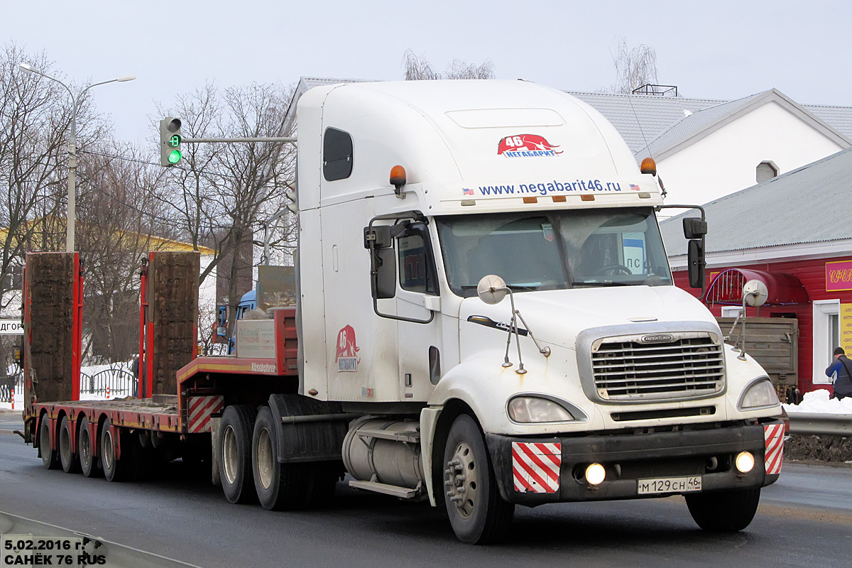 Курская область, № М 129 СН 46 — Freightliner Columbia