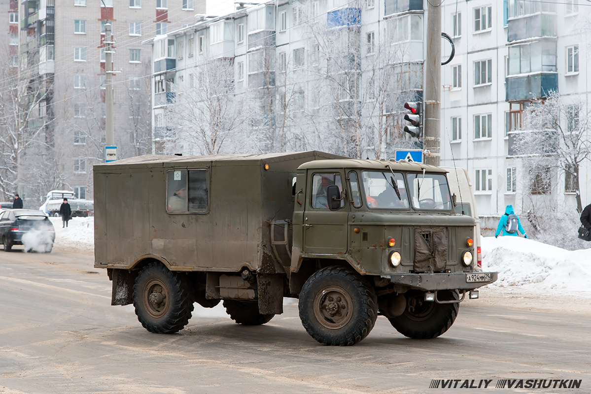 Архангельская область, № А 924 ММ 29 — ГАЗ-66-11