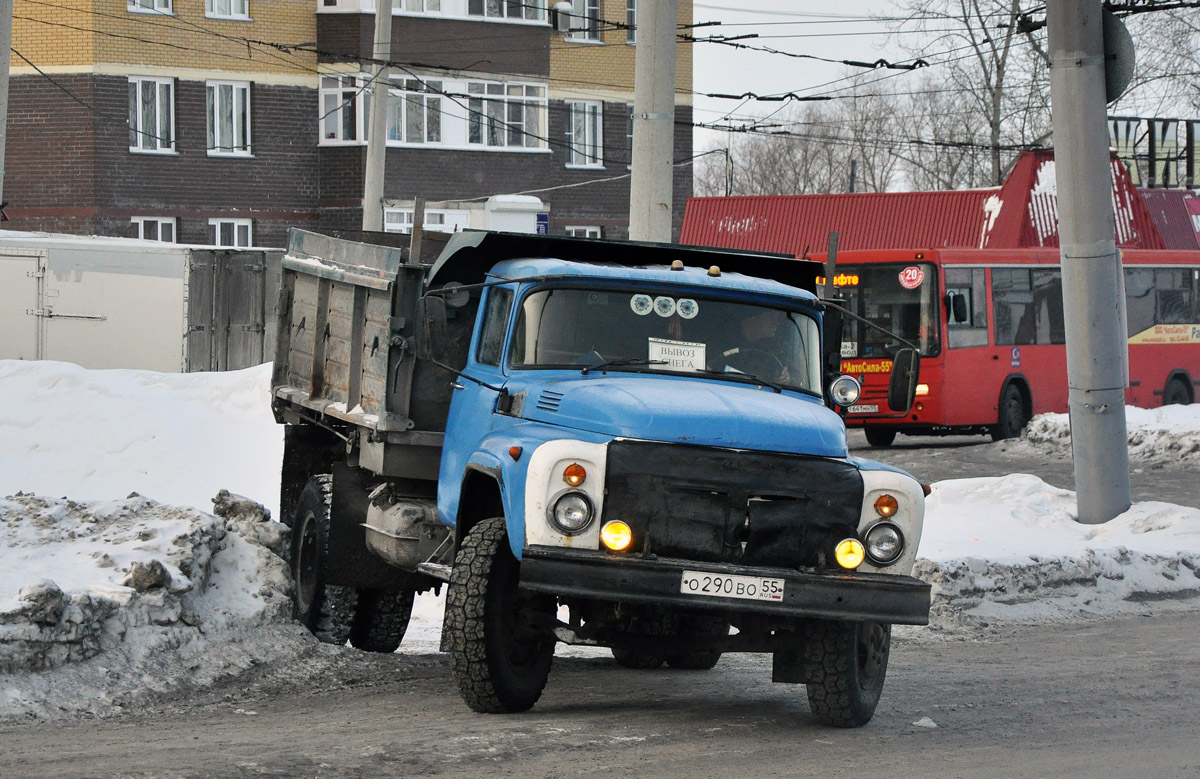 Омская область, № О 290 ВО 55 — ЗИЛ-495710