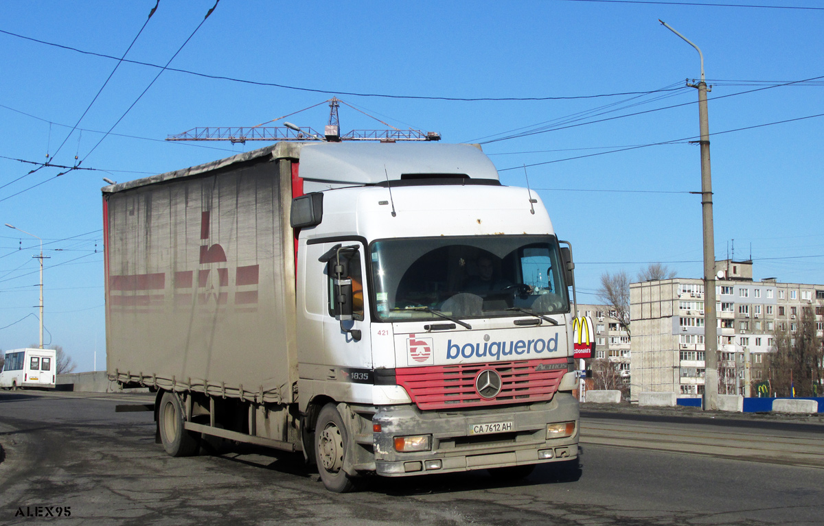 Черкасская область, № СА 7612 АН — Mercedes-Benz Actros ('1997) 1835