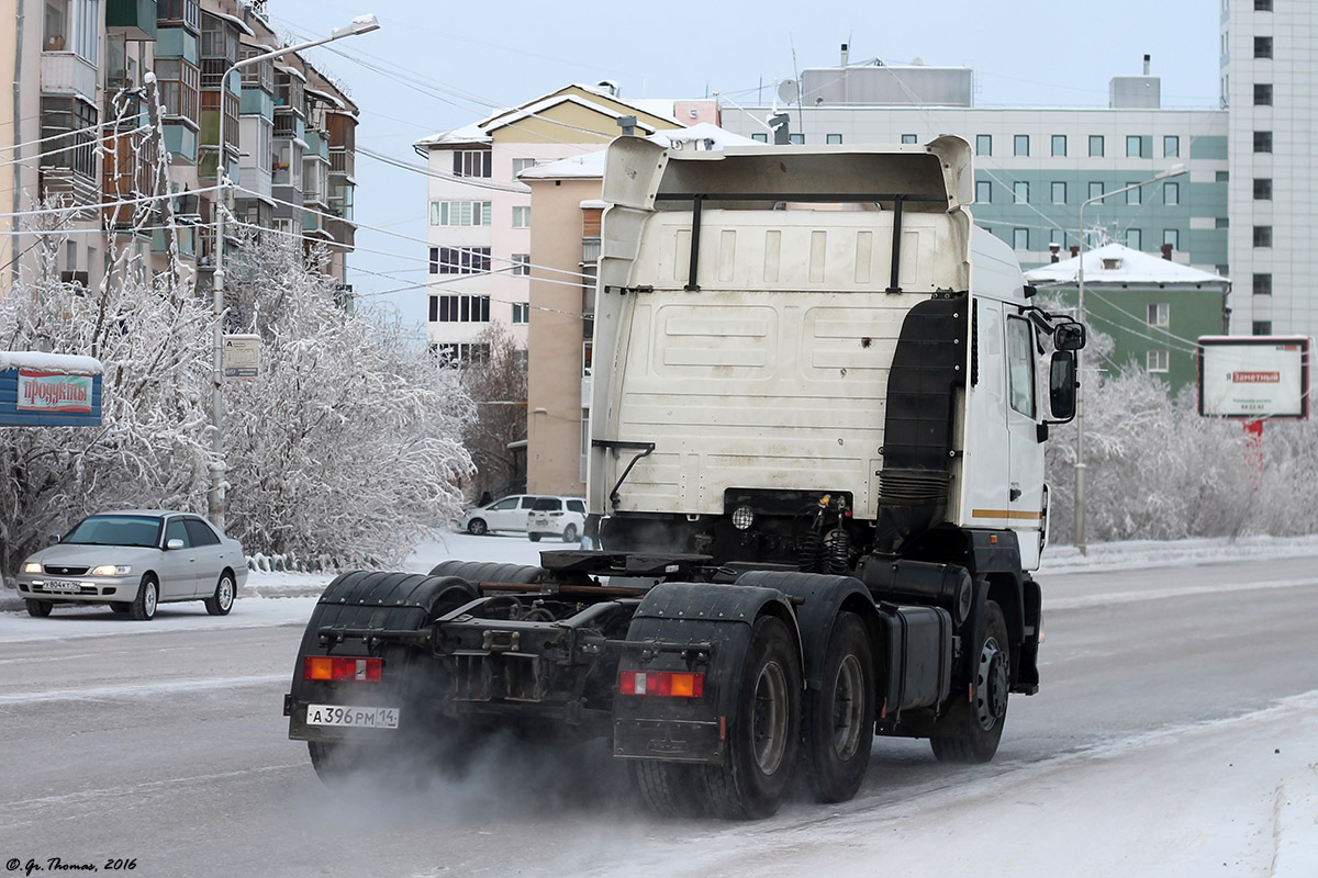 Саха (Якутия), № А 396 РМ 14 — МАЗ-6430B9