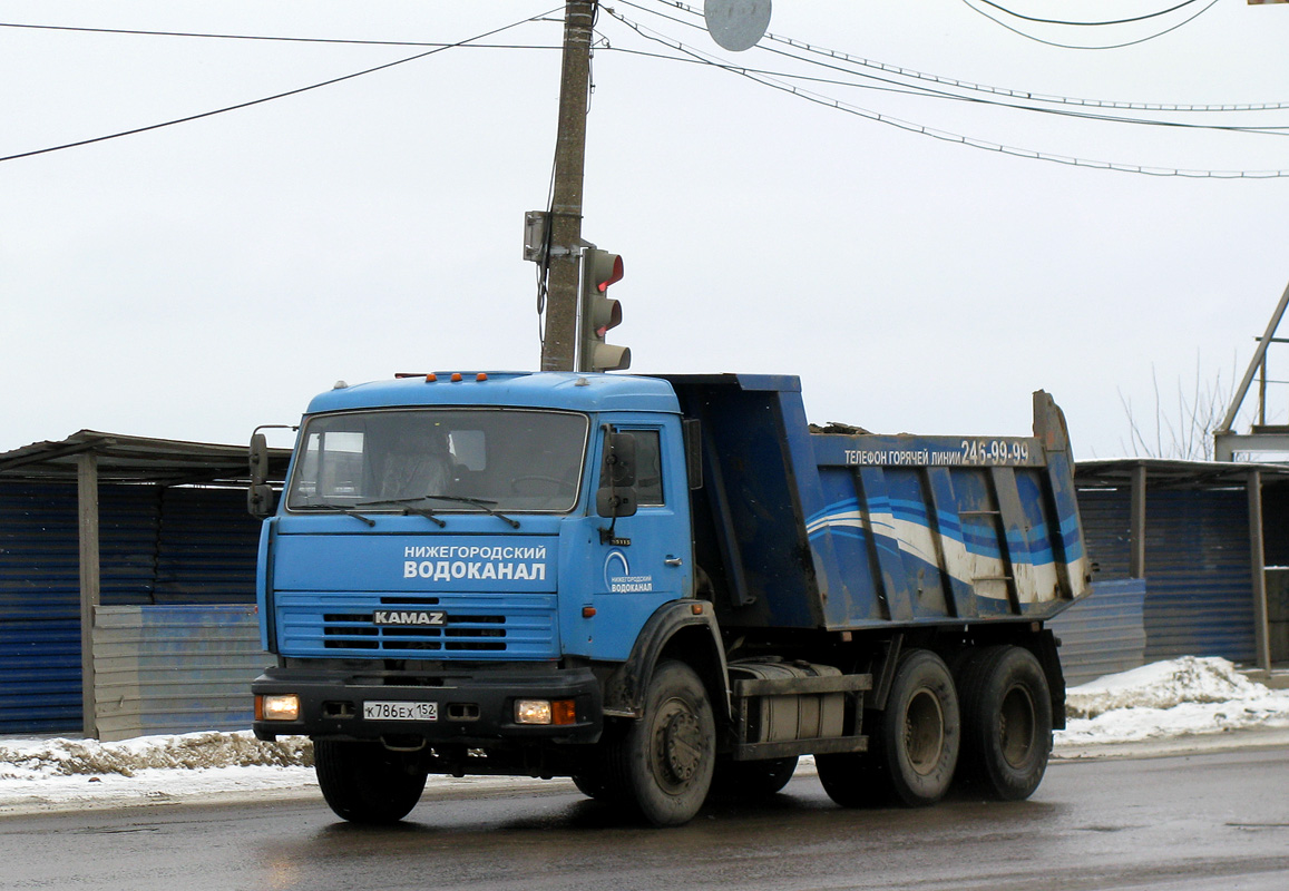 Нижегородская область, № К 786 ЕХ 152 — КамАЗ-65115-62