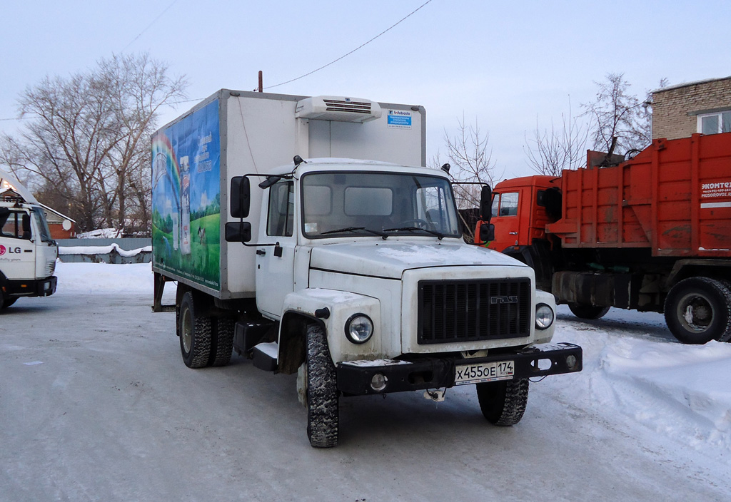 Челябинская область, № Х 455 ОЕ 174 — ГАЗ-3309