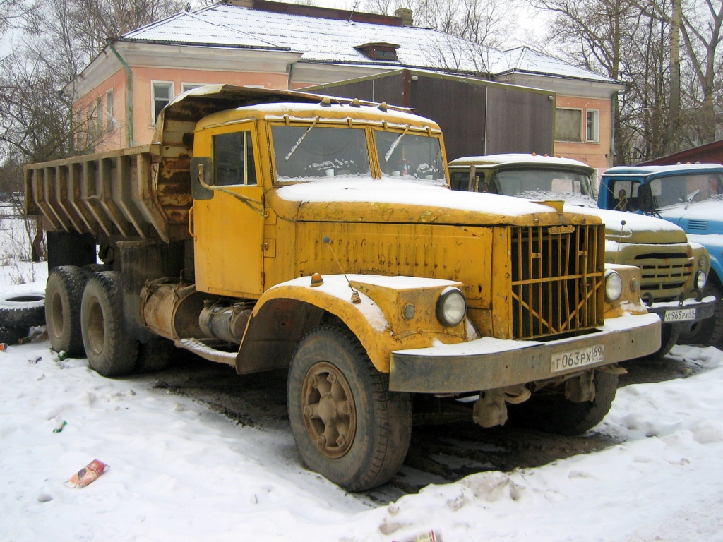 Тверская область, № Т 063 РХ 69 — КрАЗ-256Б1