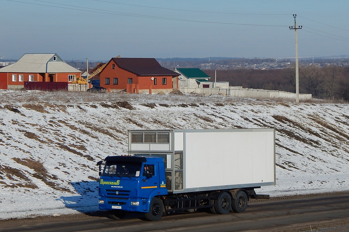 Белгородская область, № А 377 УМ 161 — КамАЗ-65117 (общая модель)