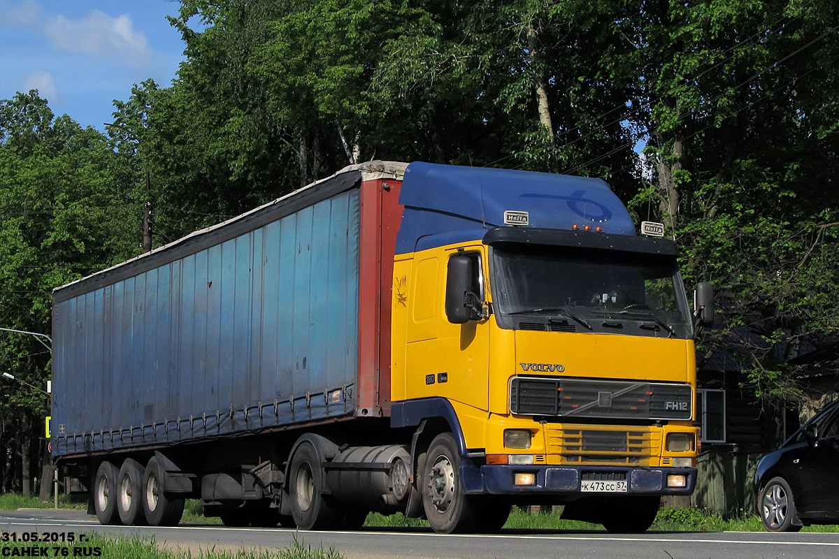 Орловская область, № К 473 СС 57 — Volvo ('1993) FH12.380