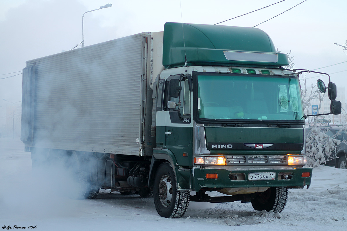 Саха (Якутия), № Х 770 КА 14 — Hino Profia